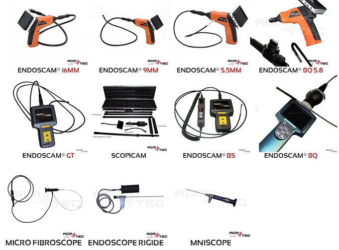 Caméras endoscopes industrielles