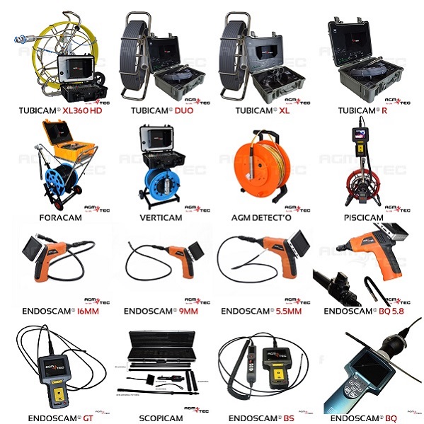 Endoscope rigide industriel